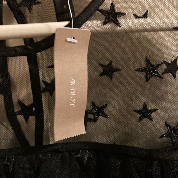 J.Crew Star Tulle Blouse - Picture 3 of 6